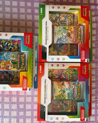 Primi Compagni D’avventura Pokemon serie 1-2-3