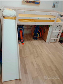 Letto a soppalco bambini