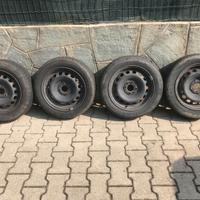 4 Cerchi in ferro ET 35 gamma FIAT 14"