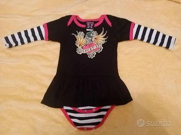 Body bimba bebè Lucky 13 rock n'roll rockabilly oi