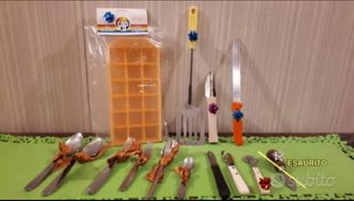 set  per cucinare e mangiare!