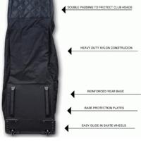 Golf Bag Mac Gregor NERA con Ruote NUOVA"