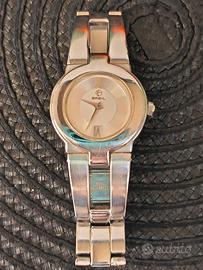 orologio da polso da donna in acciaio ,