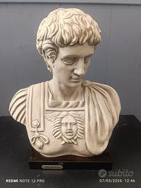 Busto Imperatore romano E. Tasca vintage