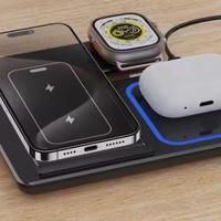 Dock station wireless  per iphone e samsung