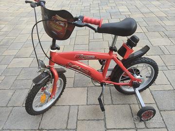 bicicletta cars r14 bambino