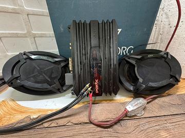 Amplificatore e casse SONY 2CH 500W