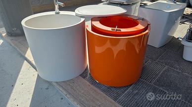 lavabo tondo con mobiletto