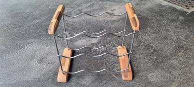 Porta Bottiglie di Vino in legno marca WD
