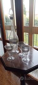 Set 3 calici + decanter