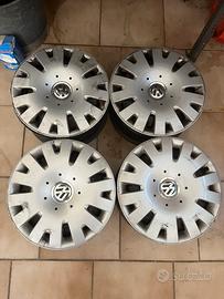 Cerchi + copricerchi R15 Volkswagen
