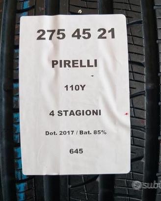 2 gomme 275 45 21 pirelli a645