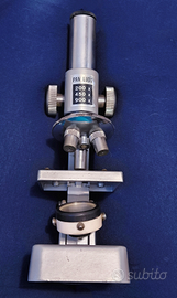 Microscopio Vintage Pan Ludo 200x-450x-900x