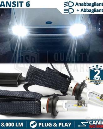 Kit Lampadine H4 per FORD TRANSIT MK6 CANbus 6500K