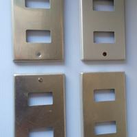 Placche allumino per supporti