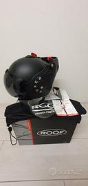 Casco Roof boxer v8 full black taglia sx/54,