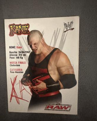 Kane wwe card