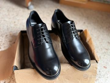 Hugo Boss - Scarpe Dressletic Derby Pelle Nere