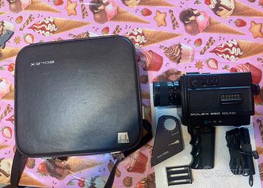 Cinepresa bolex 580 sound sonora con custodia
