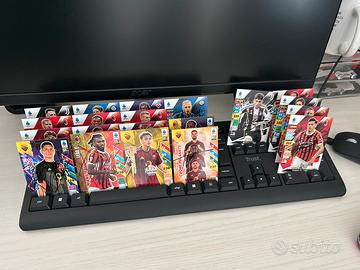 Carte Panini calciatori firmate