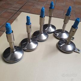 piedini livellamento inox