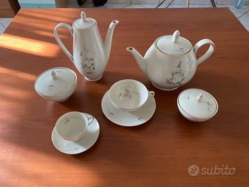 Servizio da tè e caffè porcellana bavarese anni 50