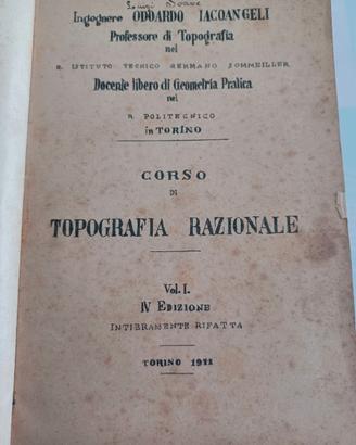 Corso di TOPOGRAFIA RAZIONALE