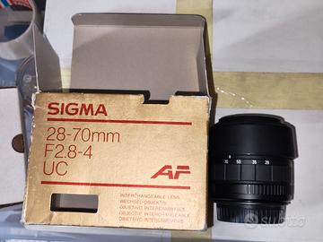 obiettivo Sigma 28-70 per Canon
