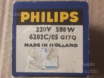 Lampadina per proiezione 220v 500w 6282c/05 g17q