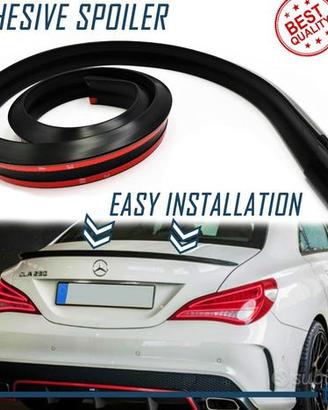 SPOILER Posteriore Alettone Per Mercedes Cla Nero