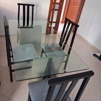 TAVOLO IN CRISTALLO ZAFFIRO DI CONNUBIA