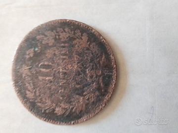 Moneta del 1867 Vittorio Emanuele II 