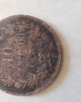 Moneta del 1867 Vittorio Emanuele II 
