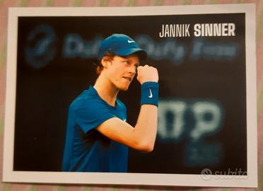 Figurina Super Champs Esselunga - Jannik Sinner