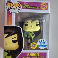 Funko pop Shego Kim possible glow
