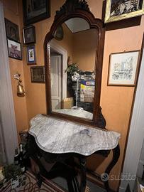 Mobile ingresso con specchio 