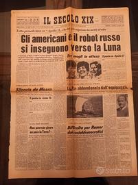 Pagine atterraggio sulla Luna 1969