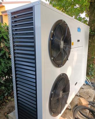 pompa di calore aria acqua per riscaldamento domes