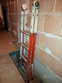 scala in metallo estensibile pieghevole