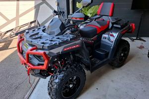 quad ANTHER A800 -L deluxe targa bianca