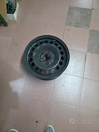 cerchi in ferro da 15" mercedes