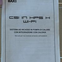 Baxi pompa di calore e caldaia CSI IN HPS H WI-FI