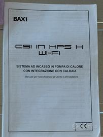 Baxi pompa di calore e caldaia CSI IN HPS H WI-FI