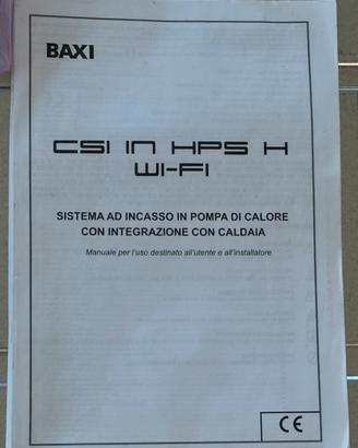 Baxi pompa di calore e caldaia CSI IN HPS H WI-FI