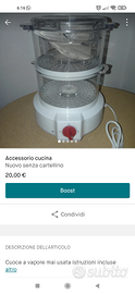 Vaporiera nuova