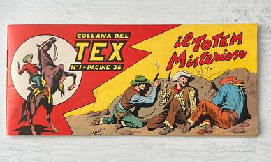 Fumetto striscia Tex