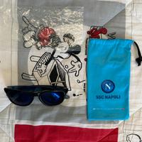 SSC Napoli Occhiali Sole Lenti Official Azzurro