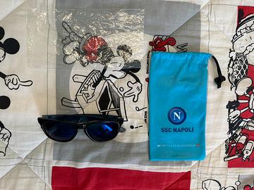 SSC Napoli Occhiali Sole Lenti Official Azzurro