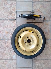 Ruotino TOYOTA Yaris completo più altri accessori
