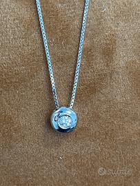 Collana con diamante